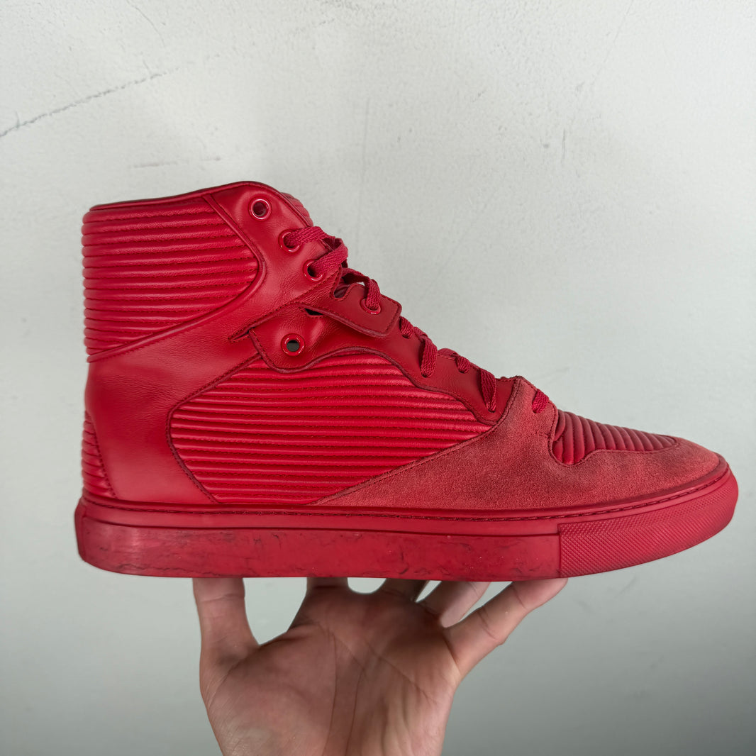 Balenciaga Cotes Pleated Sneakers