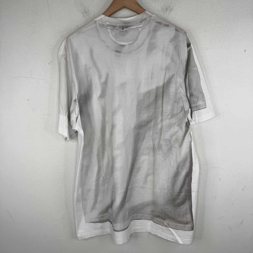 Supreme MM6 White Box Logo T-Shirt