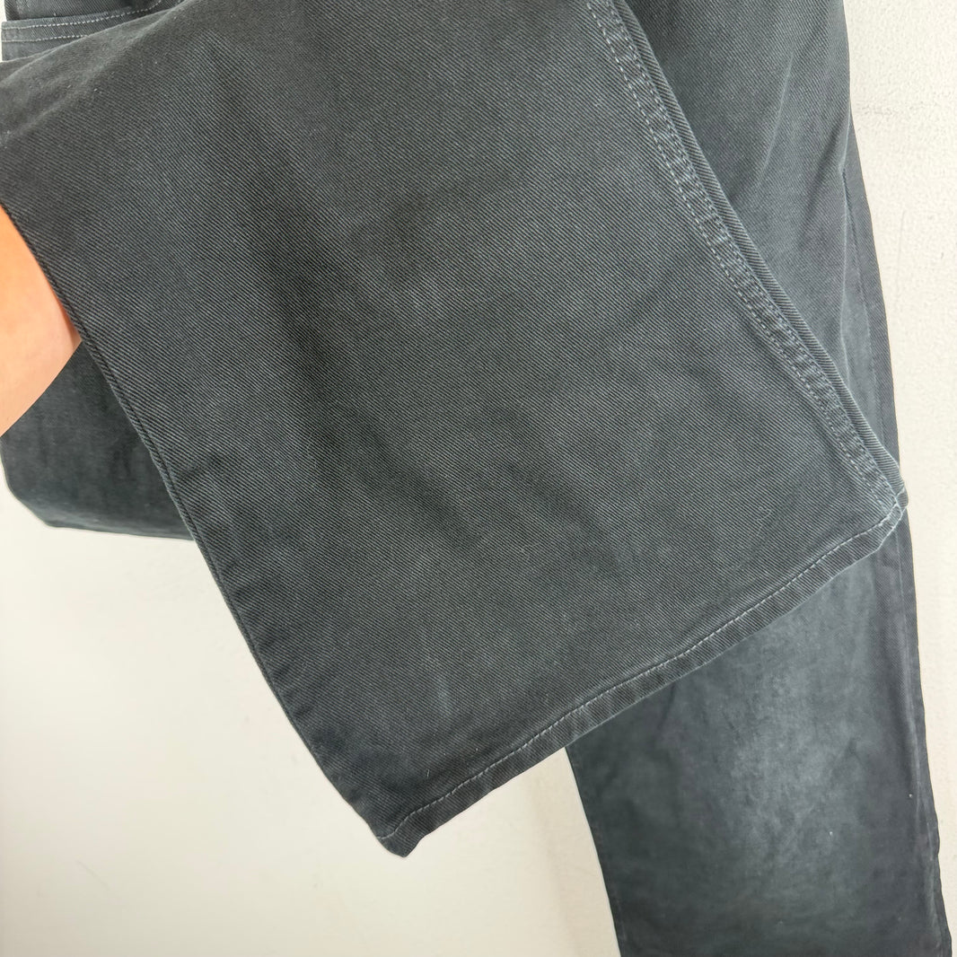 Balenciaga Small Fit Flared Black Jeans