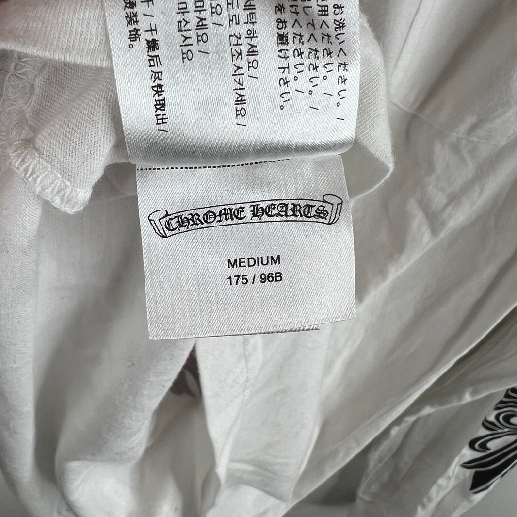 Chrome Hearts Eyechart Dagger L/S T-Shirt