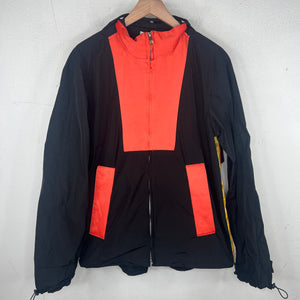 Wales Bonner Two Tone Polyamide Zip Up Jacket