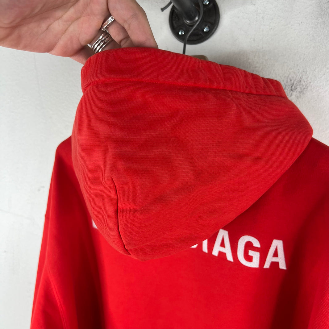 Balenciaga Embroidered Logo Hoodie