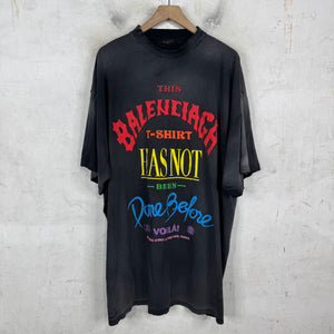 Balenciaga Done Before Distressed T-Shirt