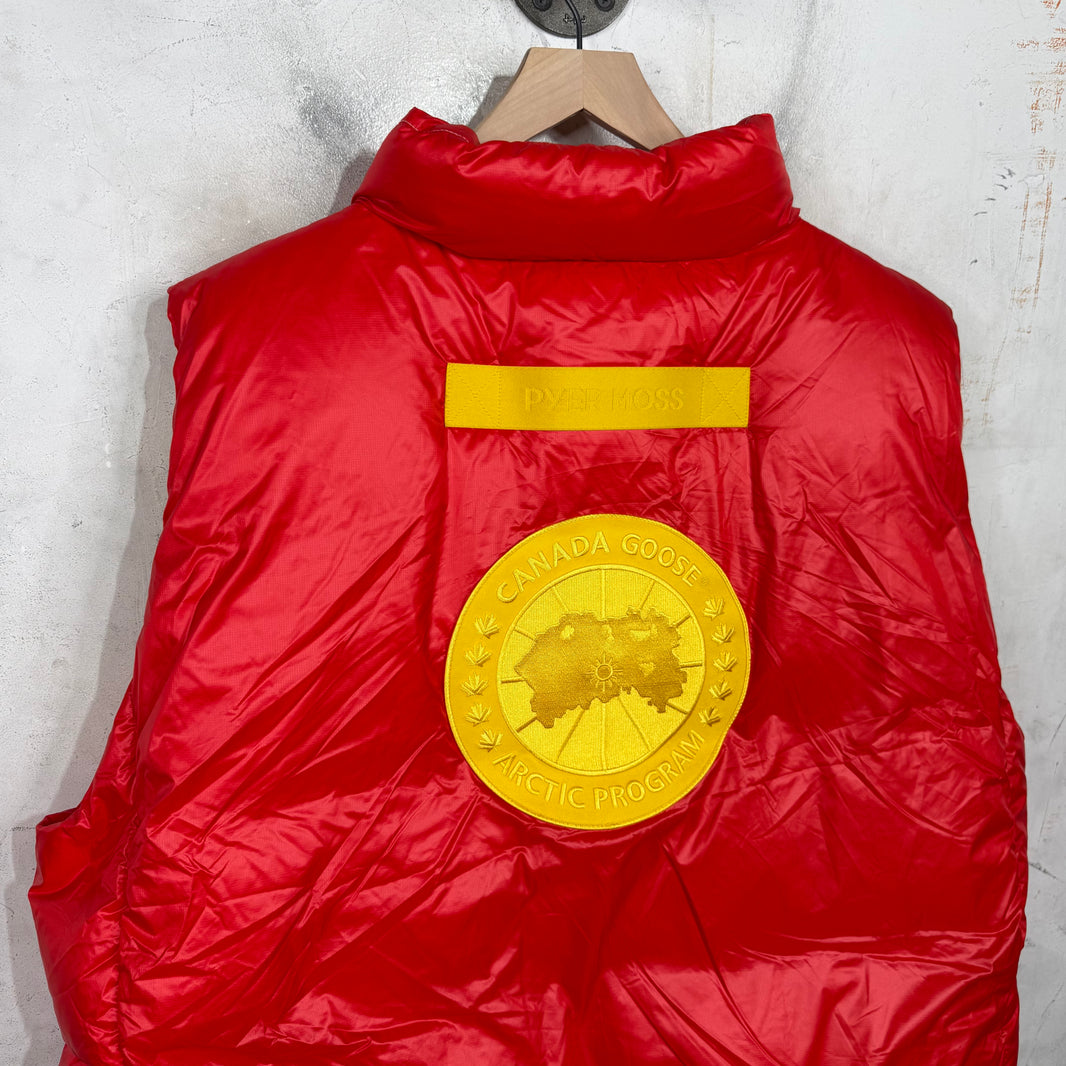 Pyer Moss x Canada Goose Red Vest