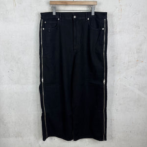 Luu Dan Wide Zipper Jeans