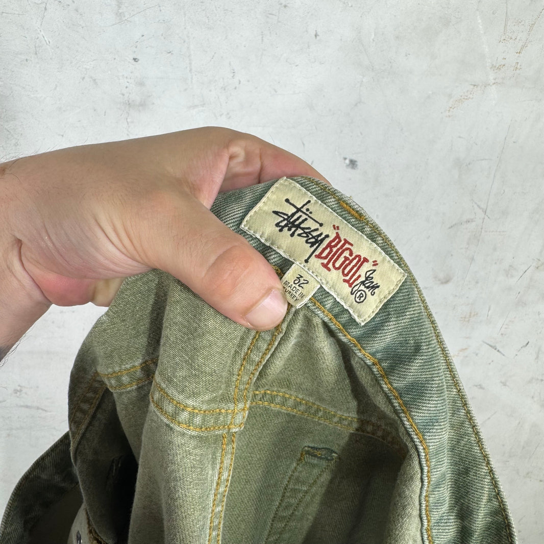 Stussy Dirty Wash Big Ol Jeans