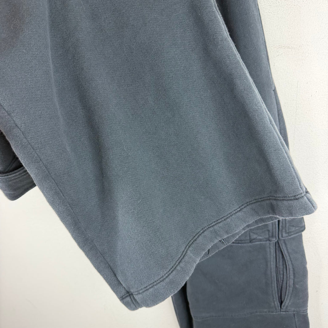 Greg Ross Gray Baggy Cargo Sweatpants
