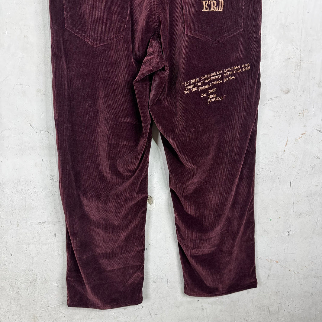 ERD Corduroy Loose Poesie Trousers