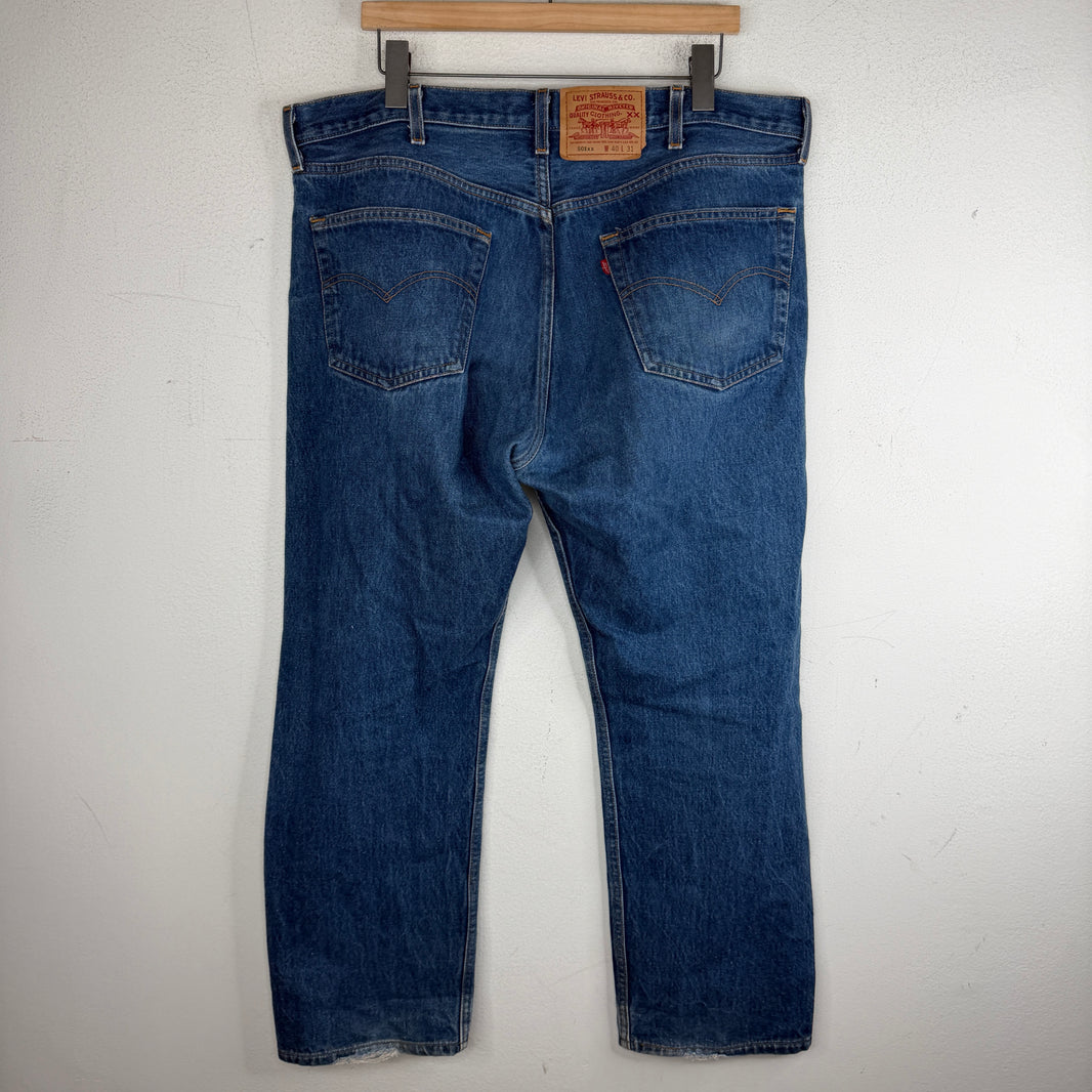 Vintage Levi's 501xx Deep Blue Jeans