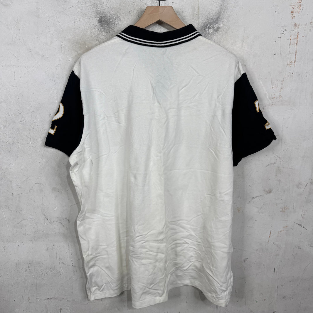 Ralph Lauren White BlackWatch Polo