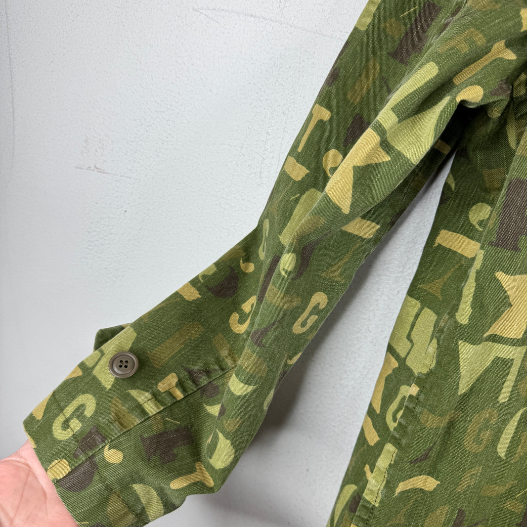 Comme Des Garcons Stencil Block Numbers Jacket