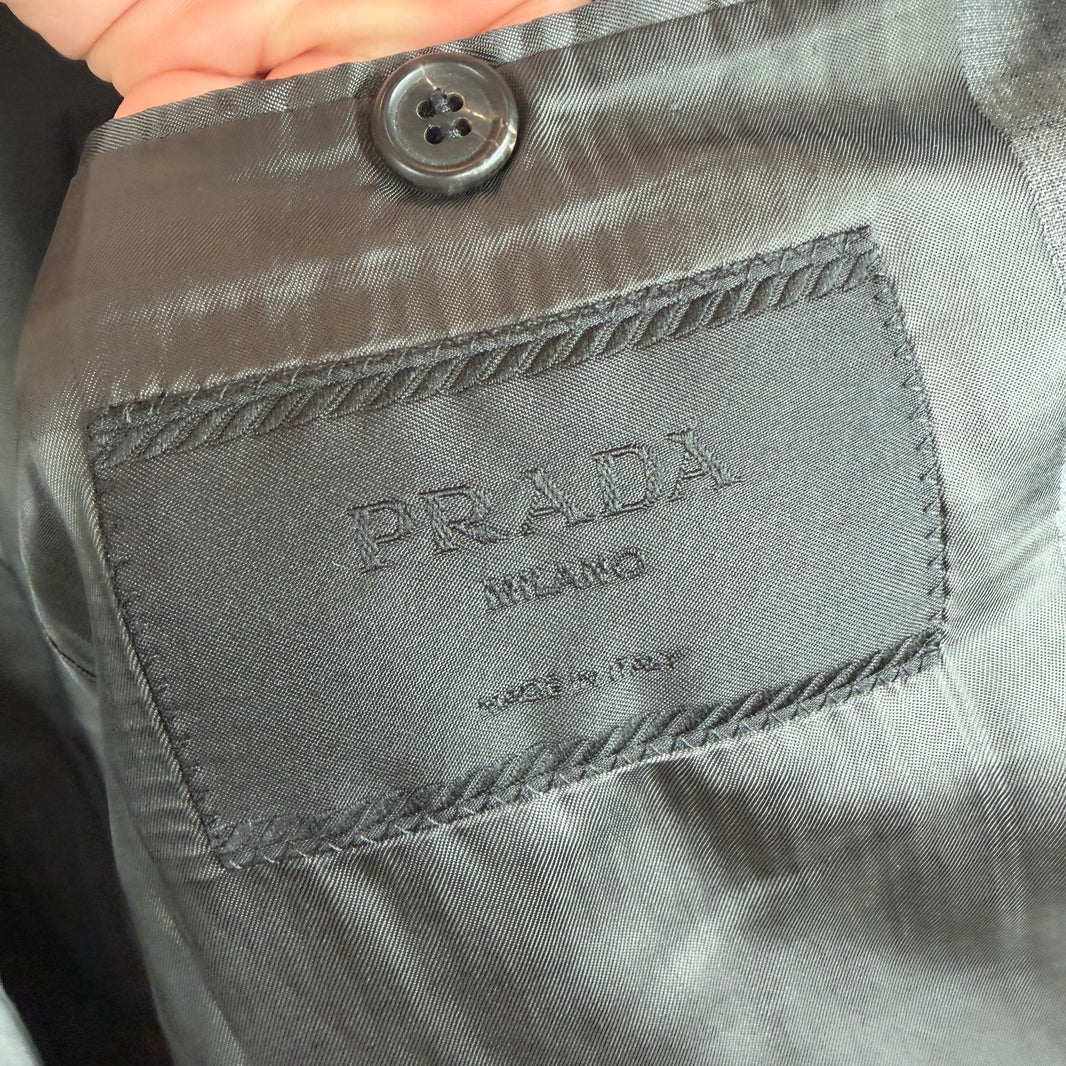 Prada Grey Wool Blazer