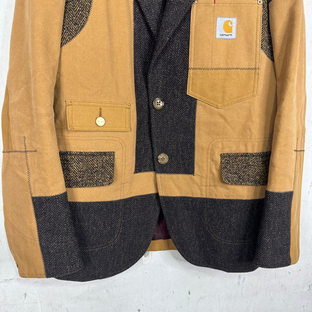 Junya Watanabe x Carhartt Wool Patchwork Chore Blazer
