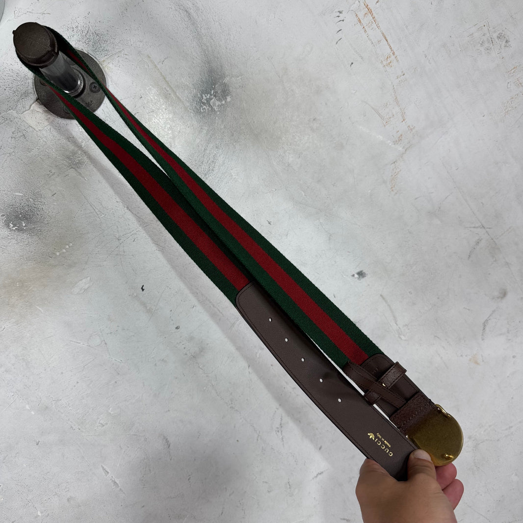 Gucci x Adidas Stripe Belt