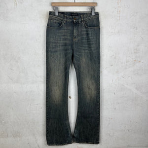 Balenciaga Indigo Wash Flared Jeans