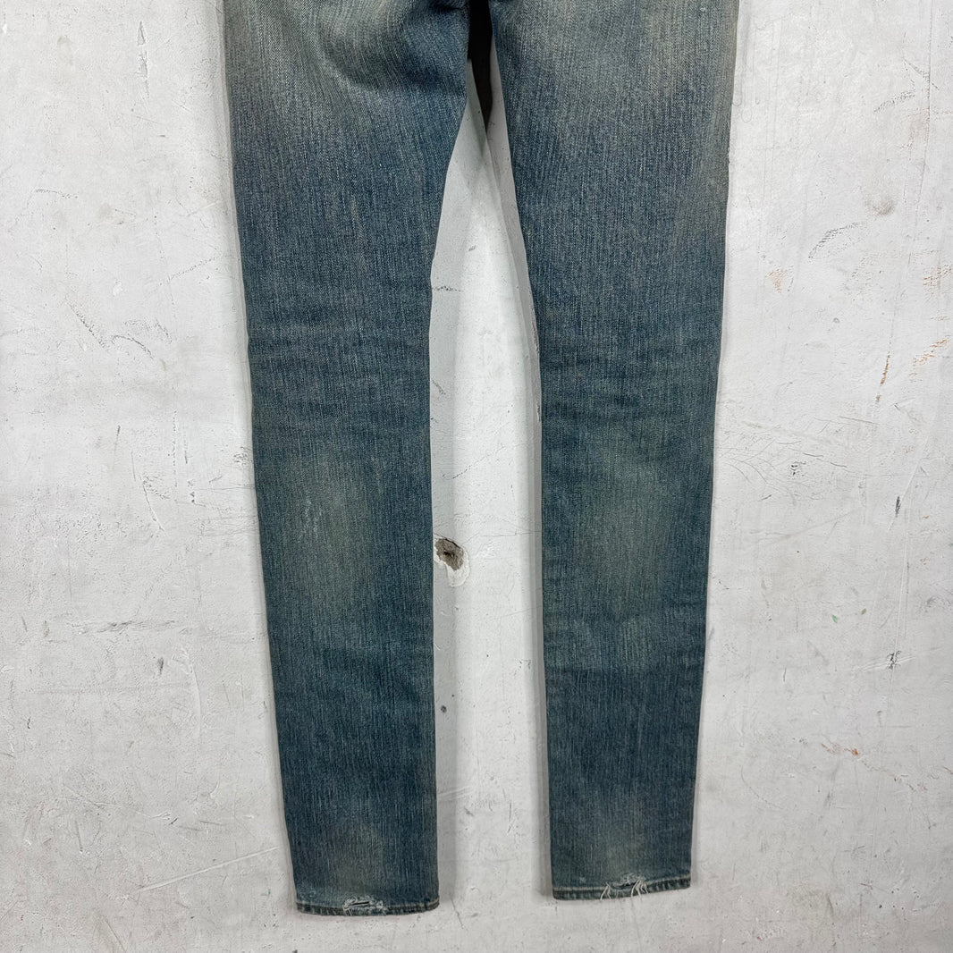 Saint Laurent D02 Crash Jeans