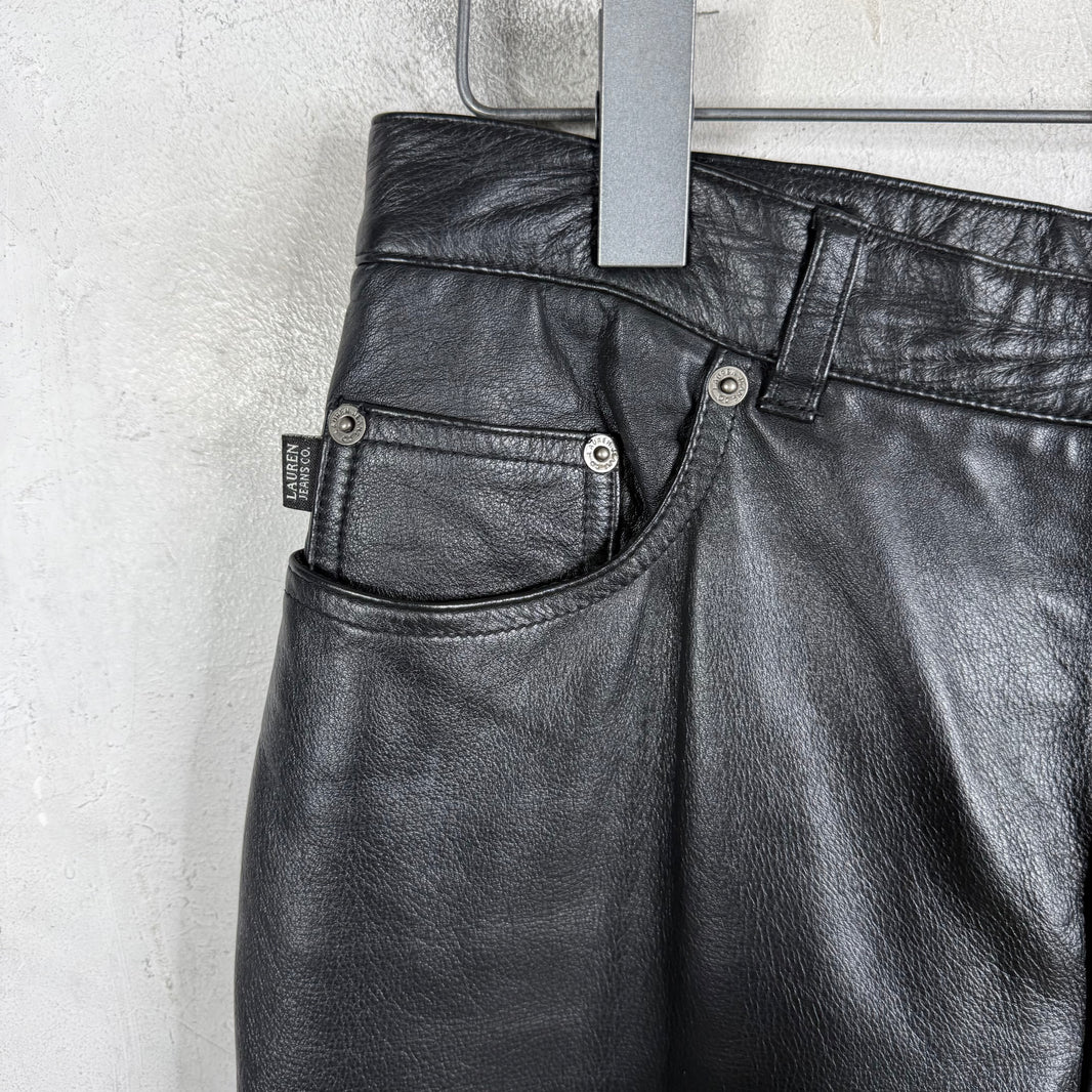 Ralph Lauren Jeans Co Leather Pants