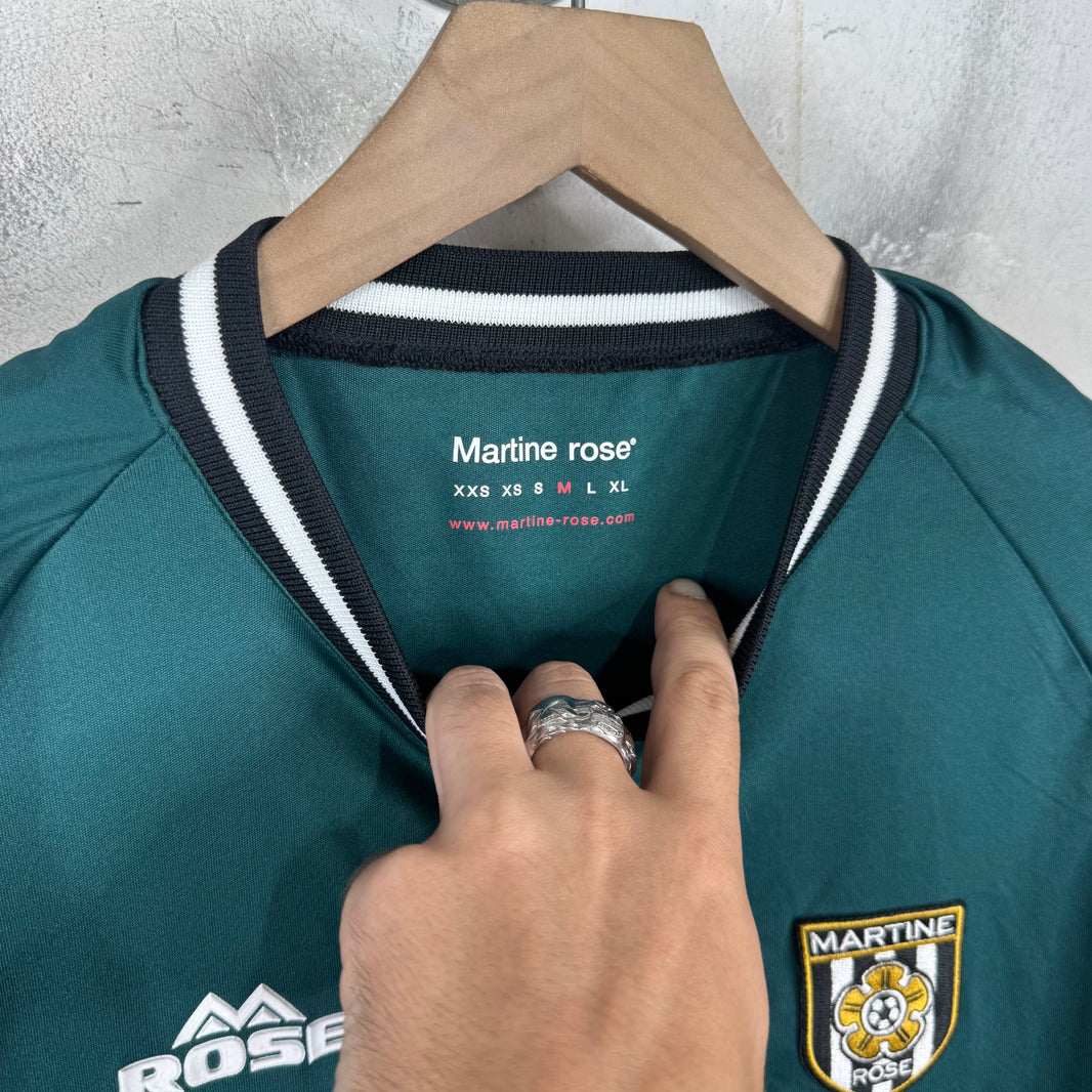 Martine Rose Green Layered Soccer Jersey
