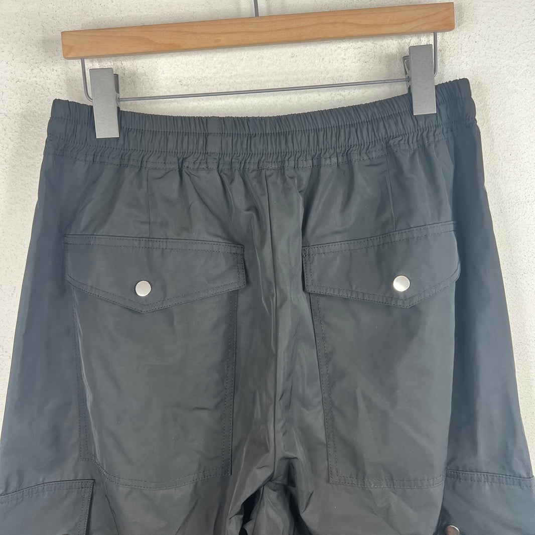 FFFPostalservice Black Drawstring Cargo Pants