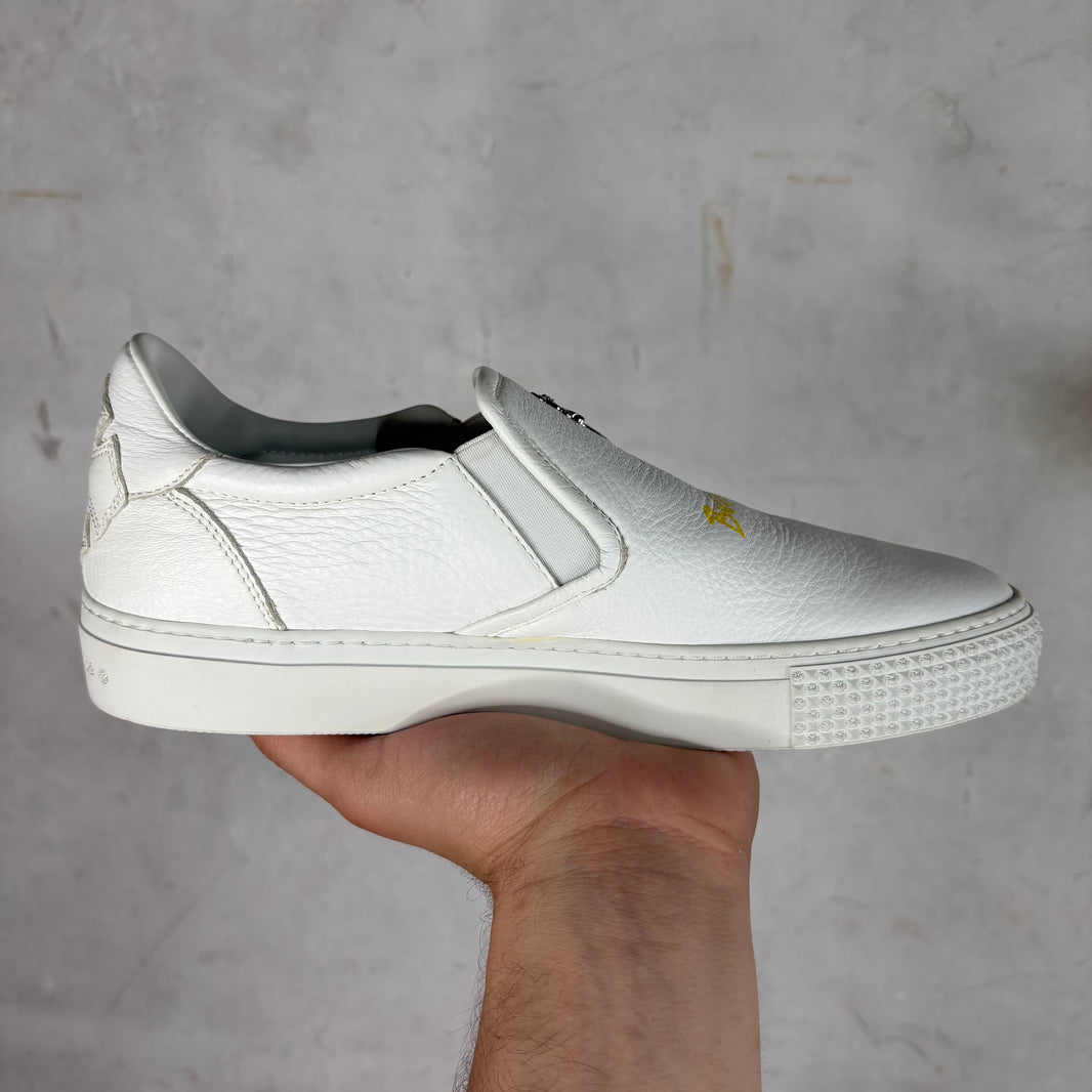 Chrome Hearts Matty Boy Sketched Slip On Shoes