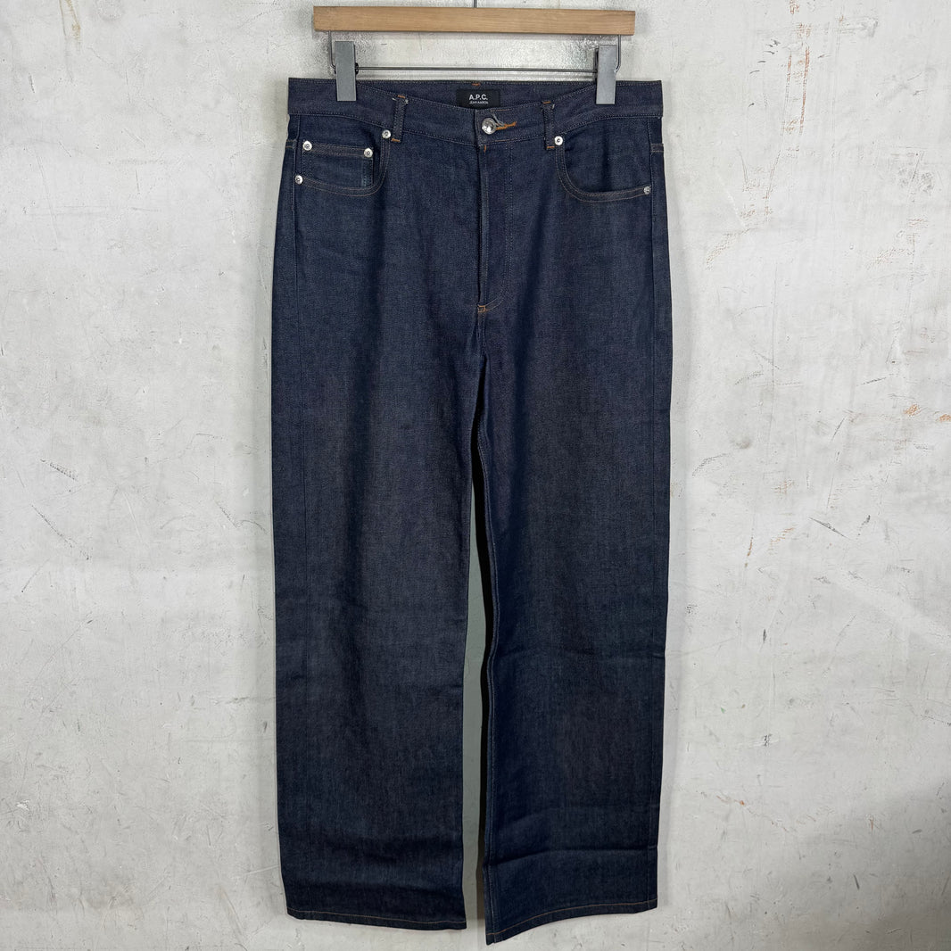 APC Straight Legged Raw Denim