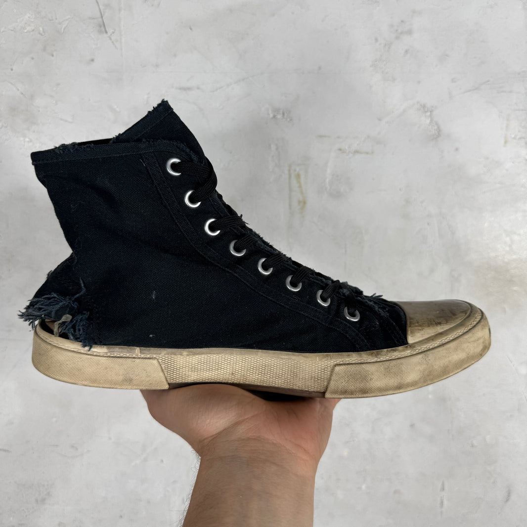 Balenciaga Distressed Paris Sneakers