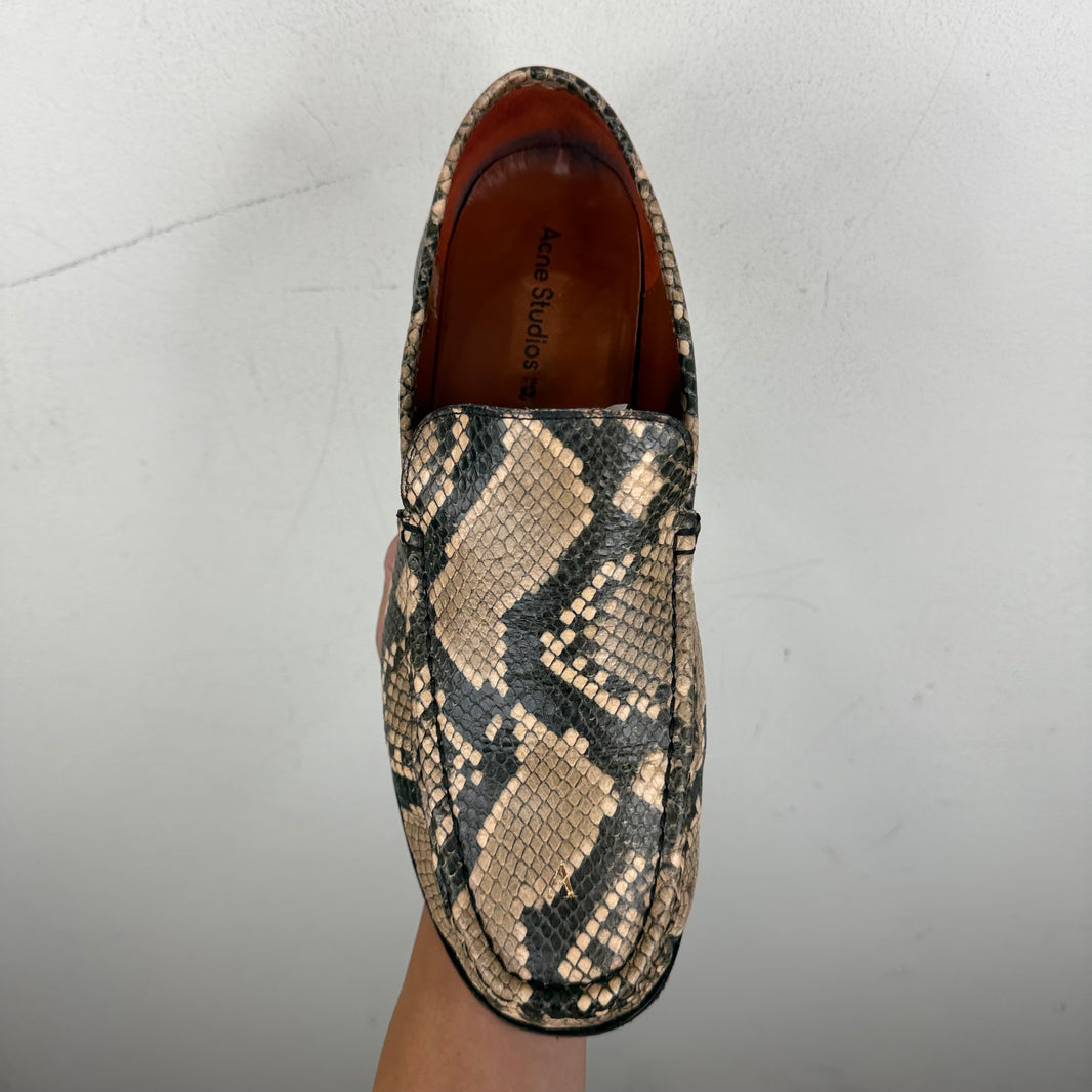 Acne Studios Snakeskin AS Loafers