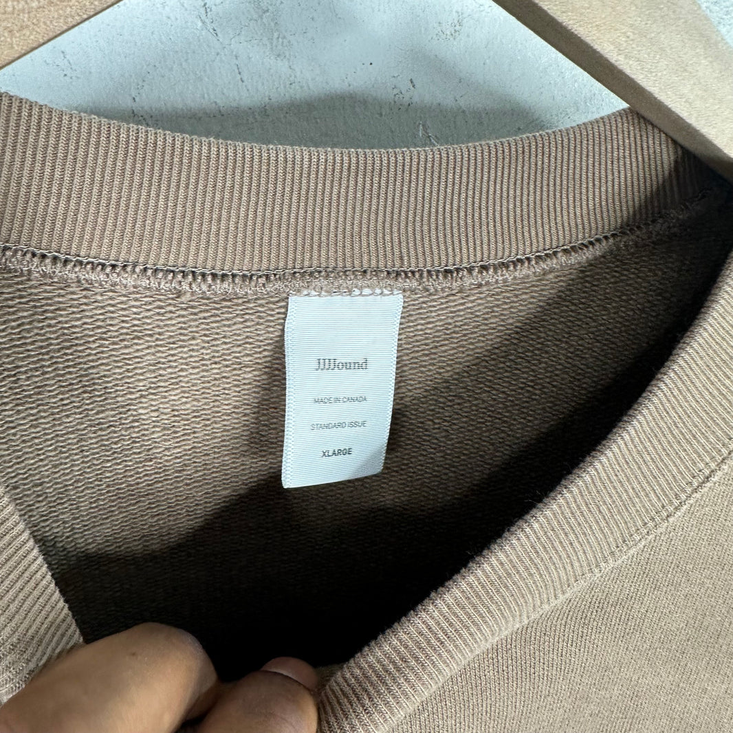JJJJound Brown Basic Crewneck