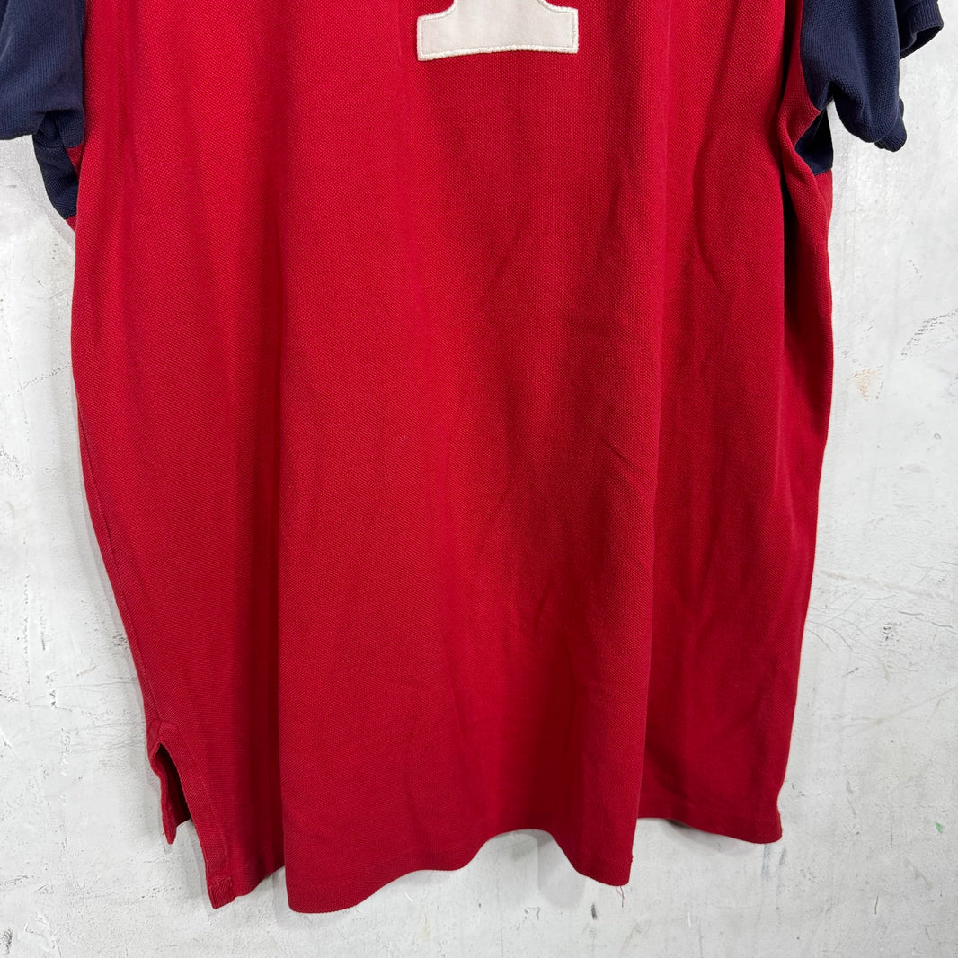 Ralph Lauren Red/Navy Cross Polo
