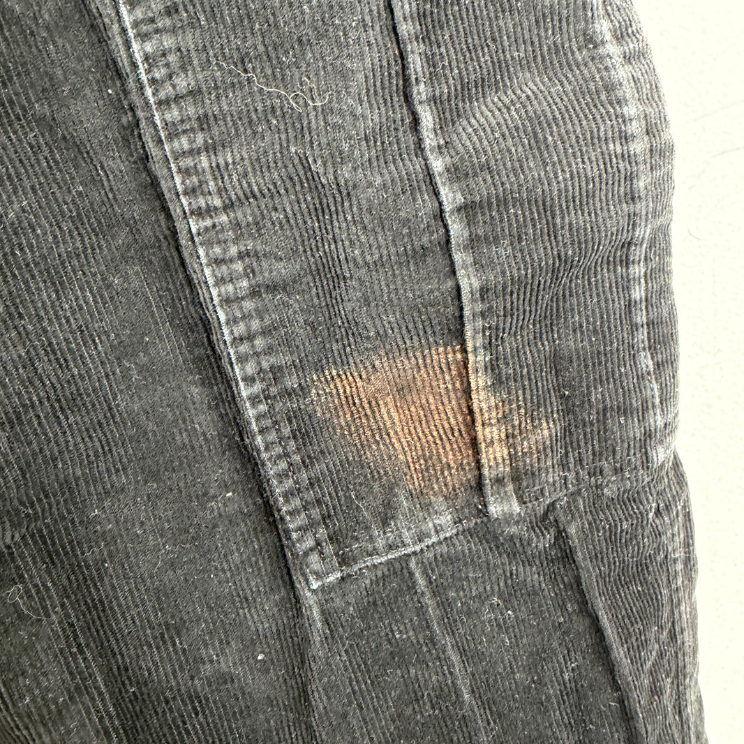Acne Studios Black Corduroy Cargo Pants