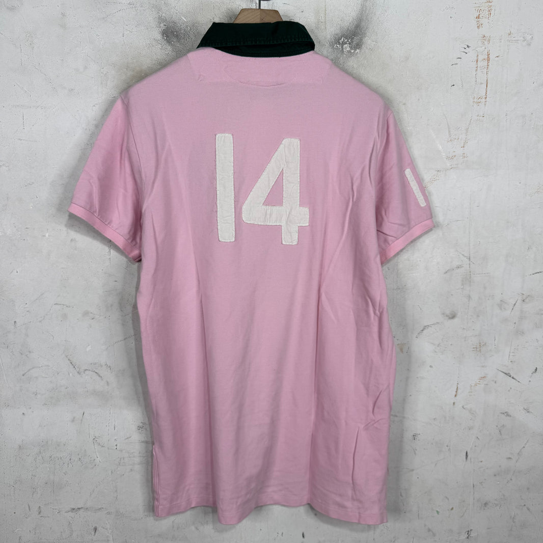 Ralph Lauren Pink Crested Polo