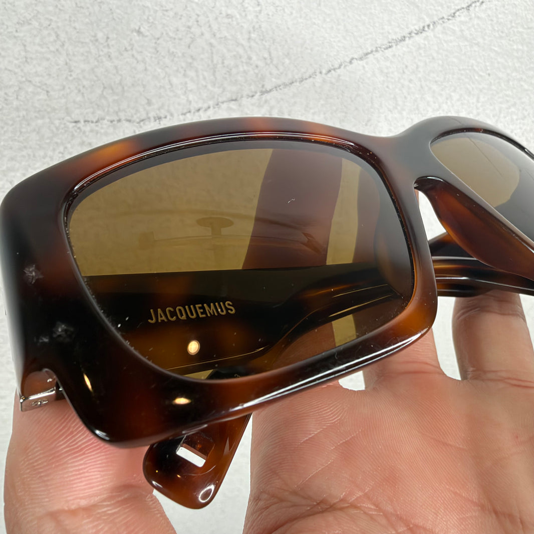 Jacquemus Tortoise Shell Croisiere Sunglasses