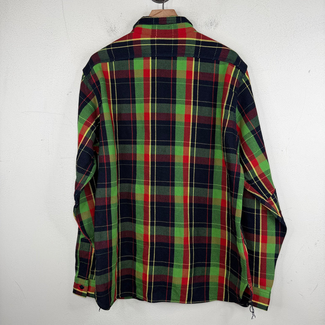 Samurai Jeans Flannel Button Up Shirt