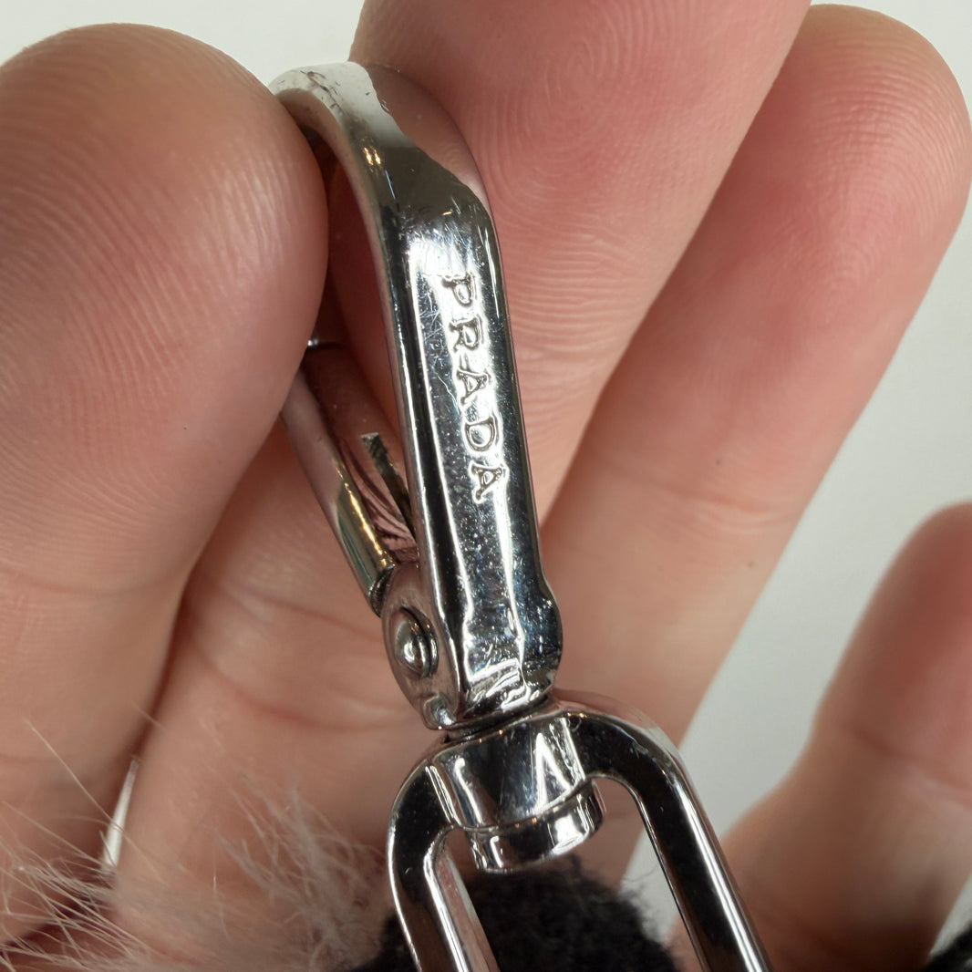 Prada Skier Bear Keychain