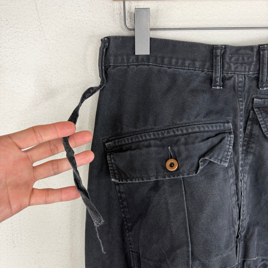 Kapital Black Cargo Jeans