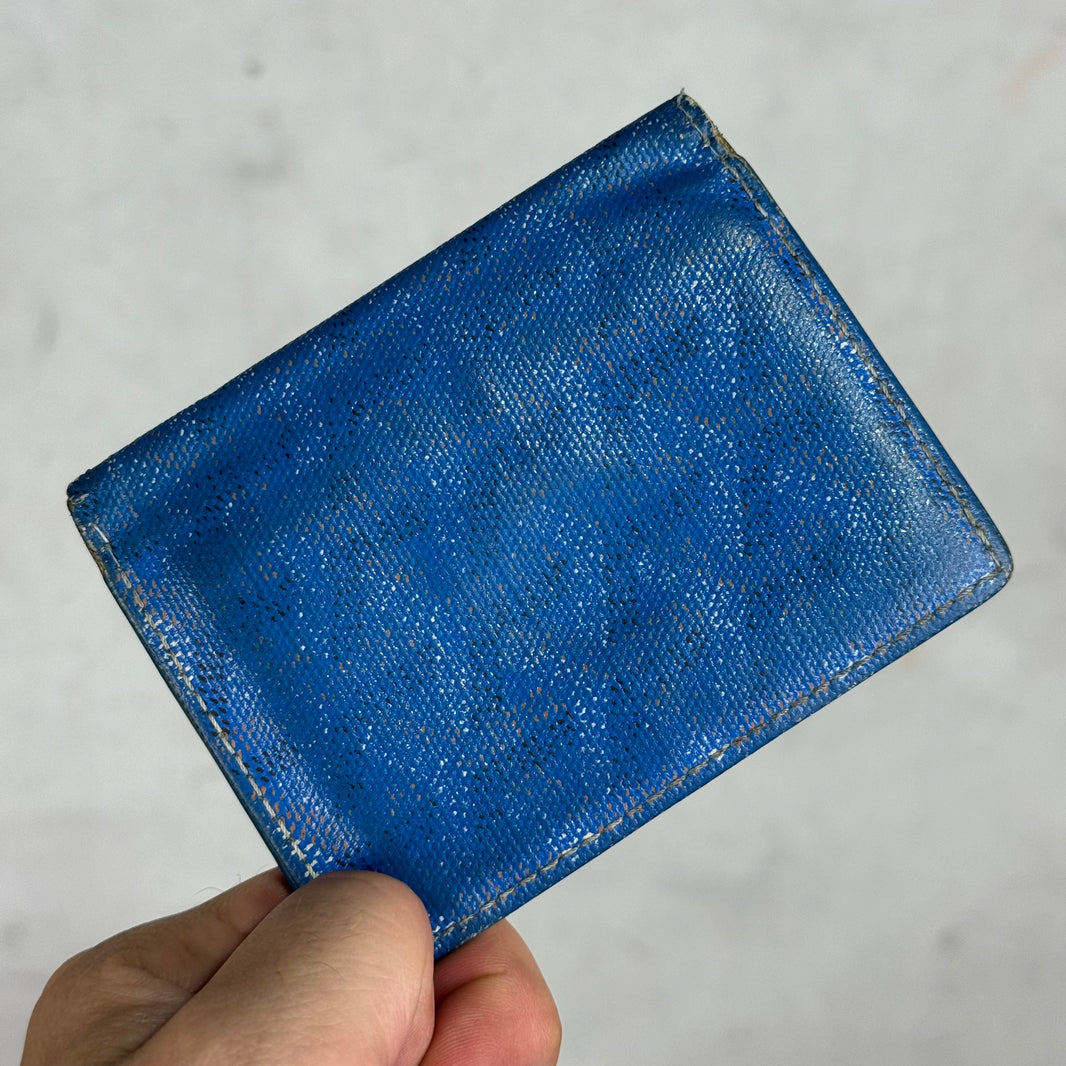 Goyard Blue Smoked St. Mark Wallet