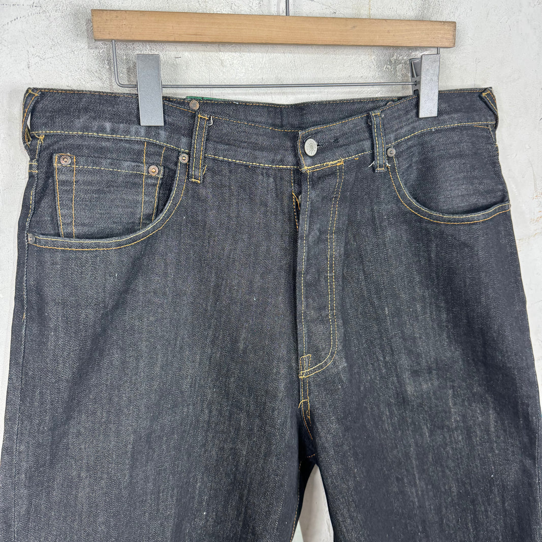 Evisu Heritage Baggy Denim Shorts