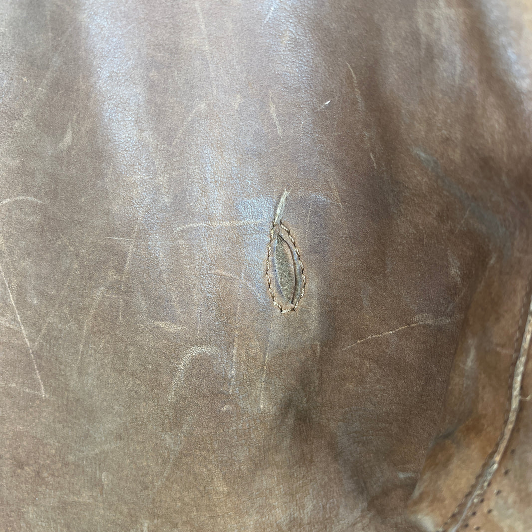 Maison Margiela Brown Leather Pants
