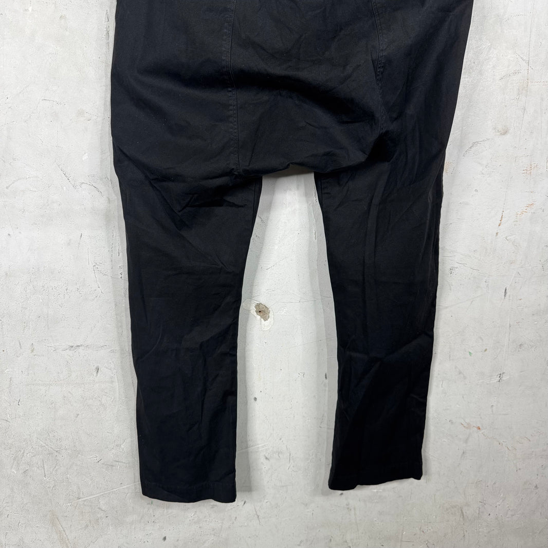 Rick Owens Forever Drop-Crotch Canvas Pants