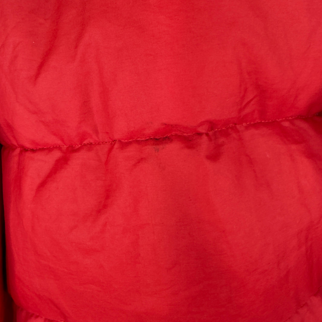 Moncler Red Convertible Puffer Jacket