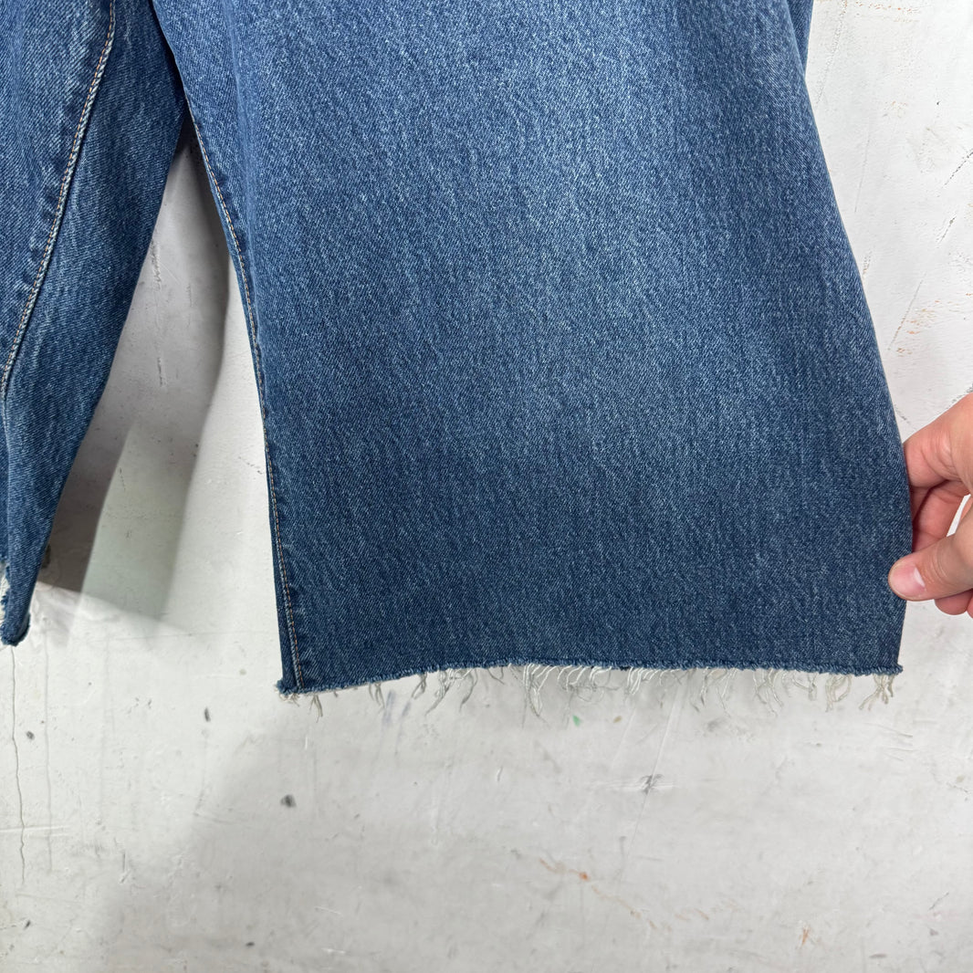 RRL Baggy Cutoff Denim Shorts