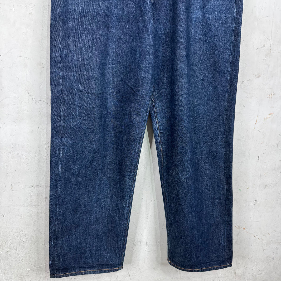 Supreme Thin Logo Raw Selvedge Jeans