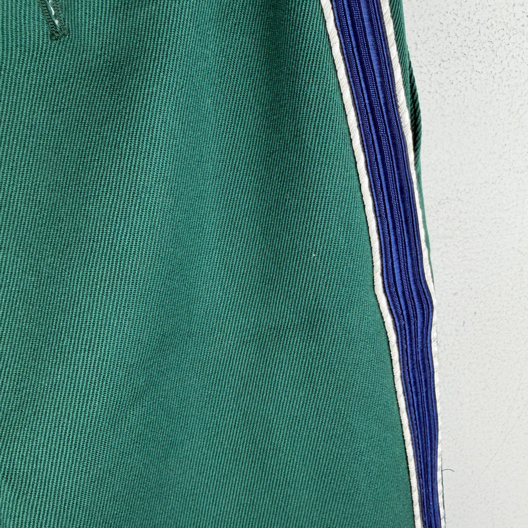 Calvin Klein 205W39NYC Green Blue Striped Trousers