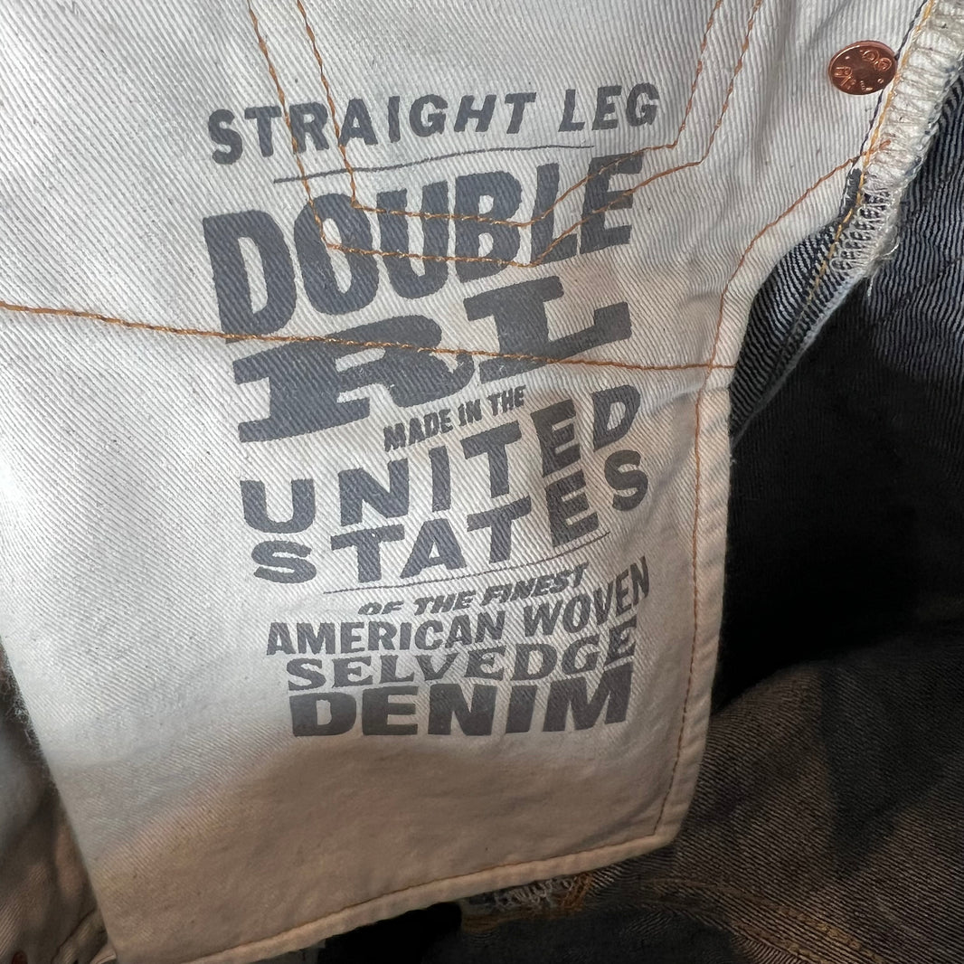 RRL Straight Leg Indigo Selvedge Jeans