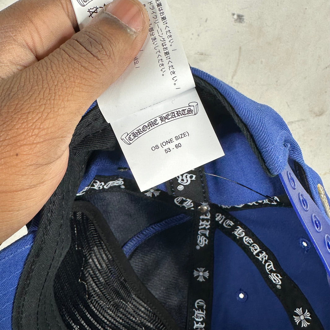 Chrome Hearts Blue Space Patch Hat