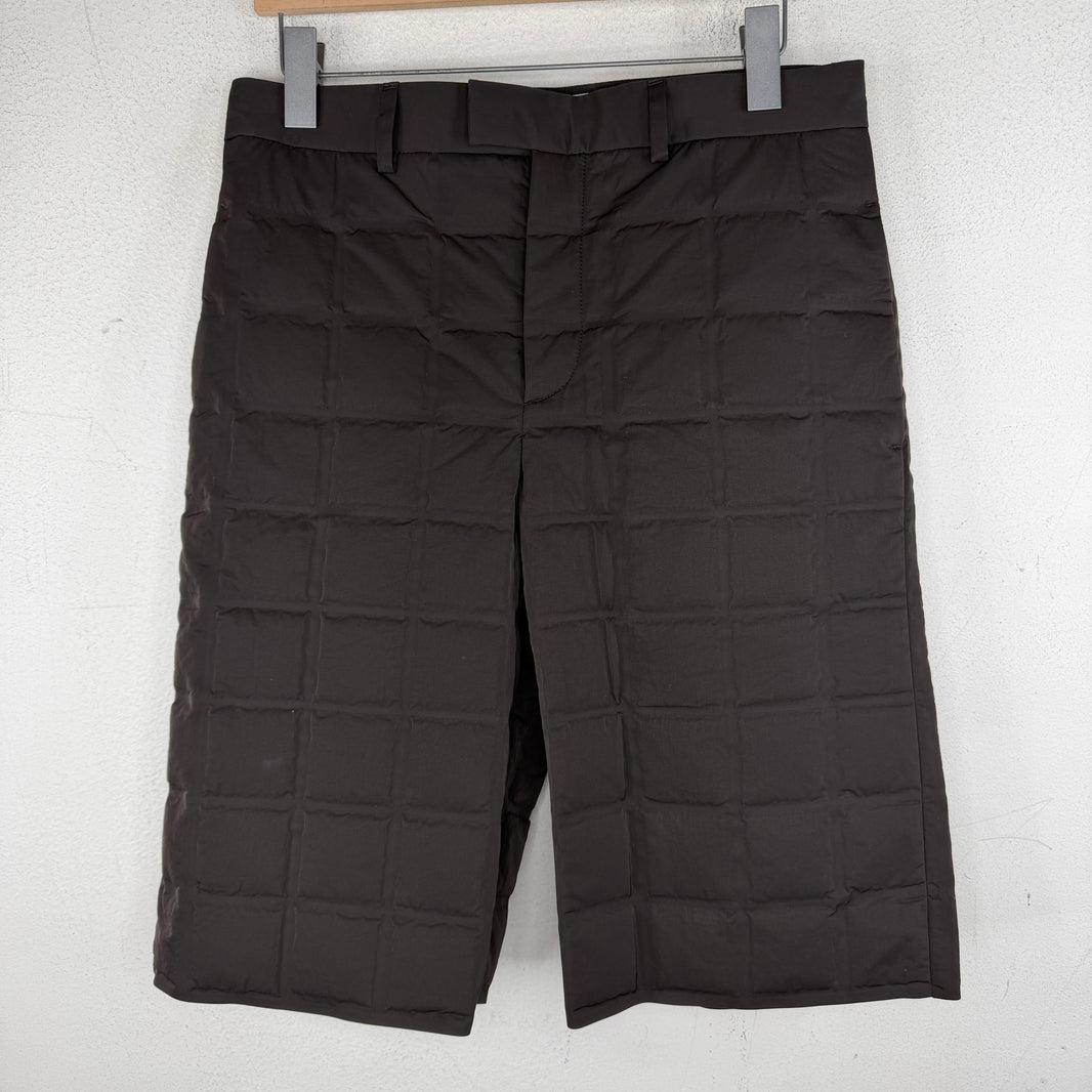 Bottega Veneta Brown Padded Shorts