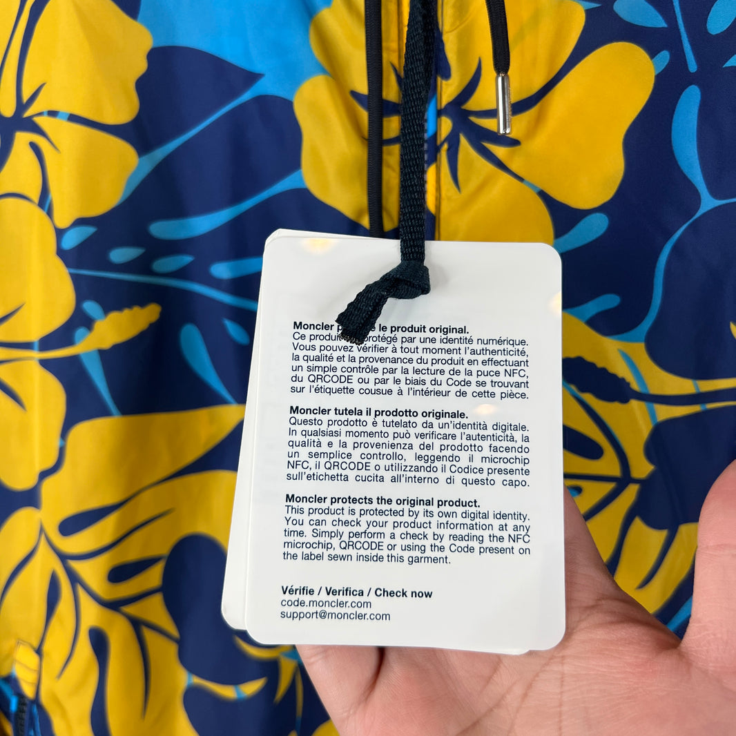 Moncler Floral Print Windbreaker