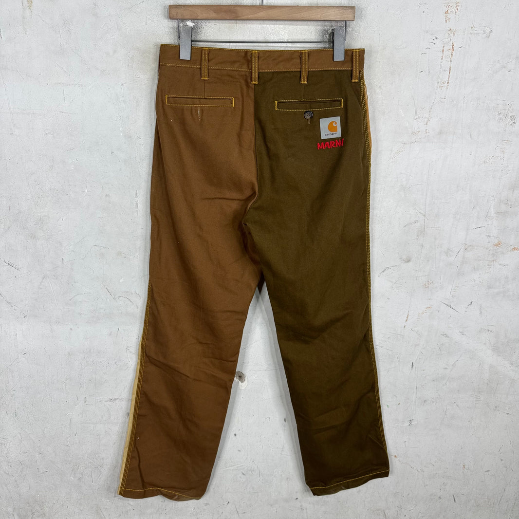 Marni x Carharttt Paneled Pants
