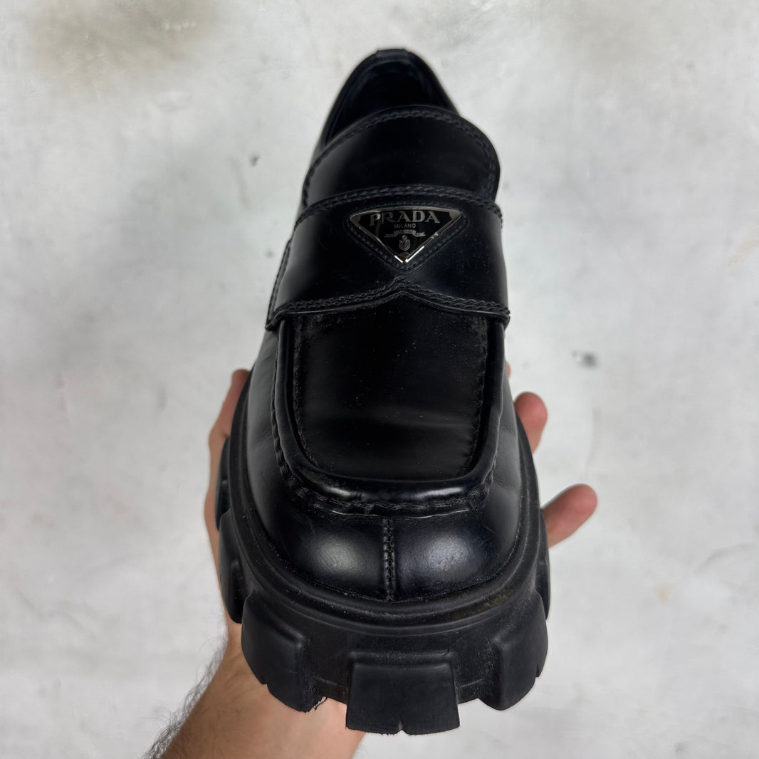 Prada Monolith Loafers