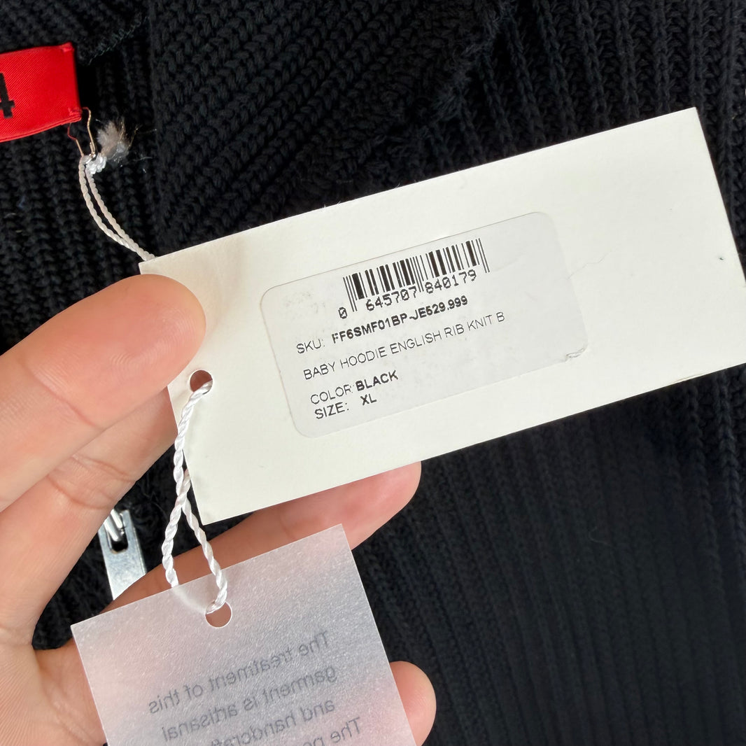 424 Knitted Zip Hoodie